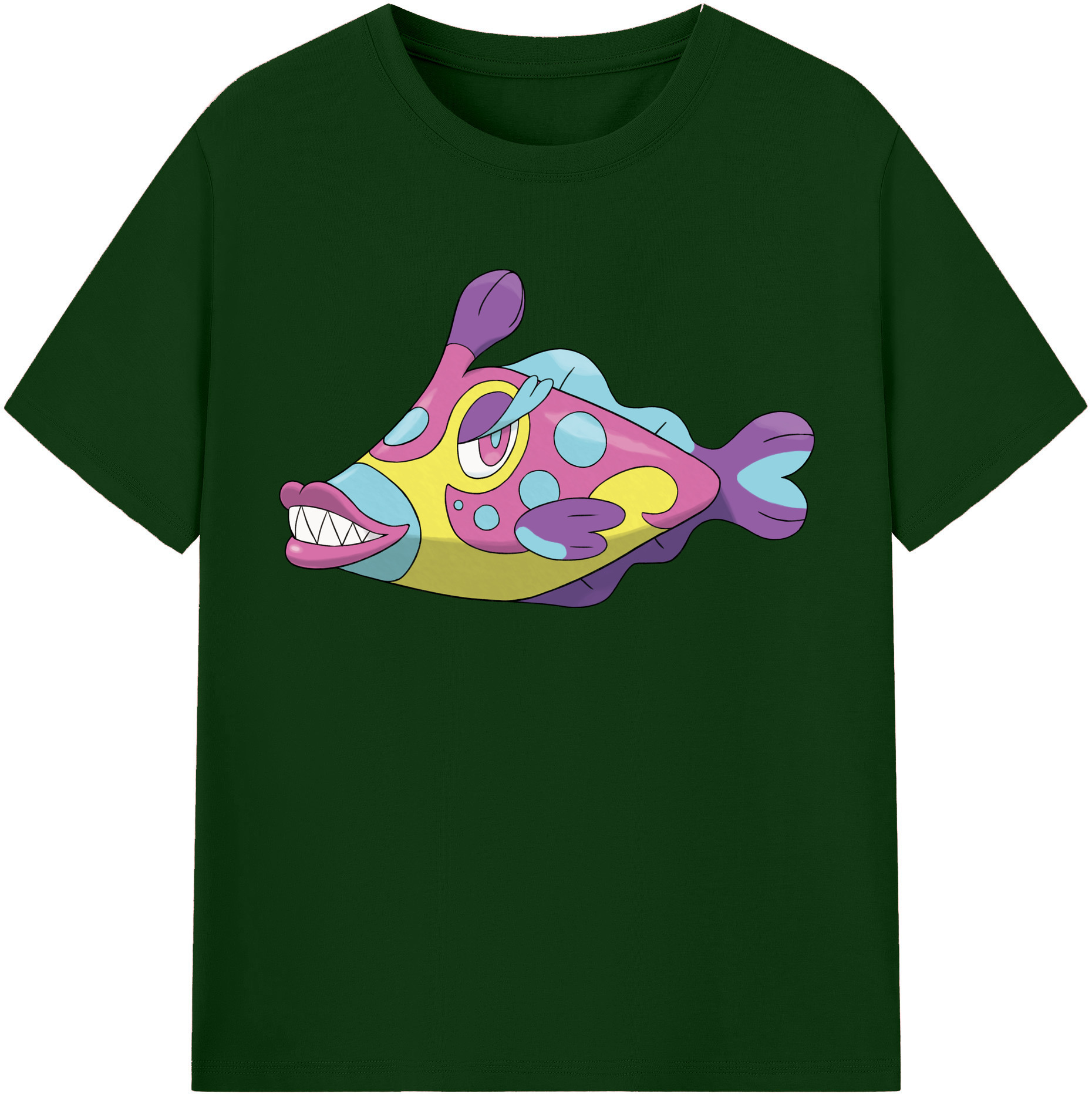 （画像用） ポケットモンスター Pokémon 綿100％半袖Tシャツ（フロントプリント）